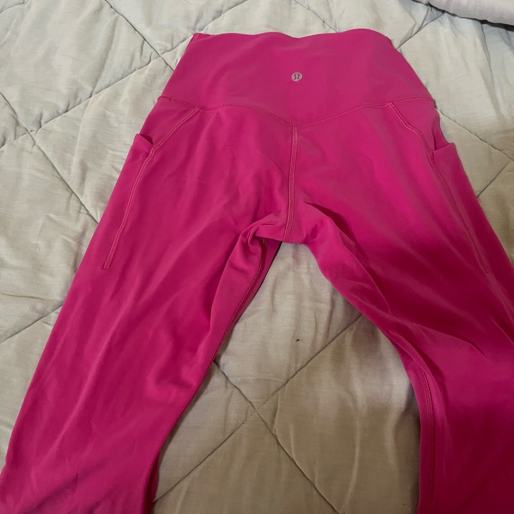 Lululemon Athletica Pink Leggings